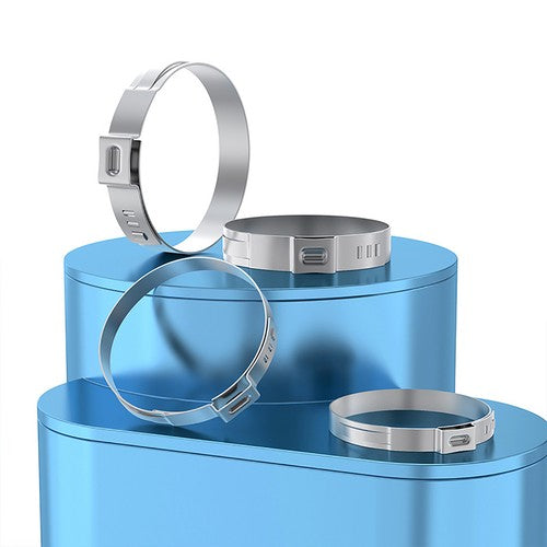 Close-up of the ear design showing finger-grip ridges for secure pinching