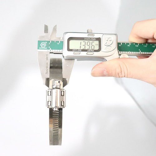 HomeDIYer Butterfly Wing Stainless Steel Hose Clamp (306/201 Grade) for hand-tightening