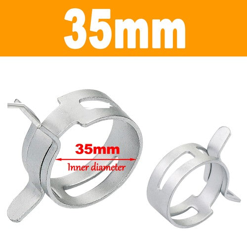 4mm-46mm Mini Hose Fuel Line Hose Spring Clips Water Pipe Air Tube Clamps