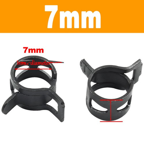 201 Stainless Steel Adjustable Jubilee Hose Clamp Silicone Hose Clamp for Various Hoses and Tubes in Automotive, Home, Industrial, Gardening, Machinery, Electronics, and Marine | HomeDIYer