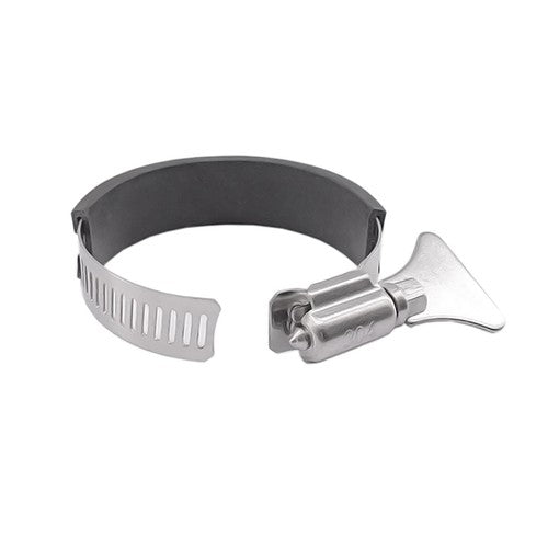 The advantage of worm gear transmission hose clamp is that it has high compressive strength and fixing ability
