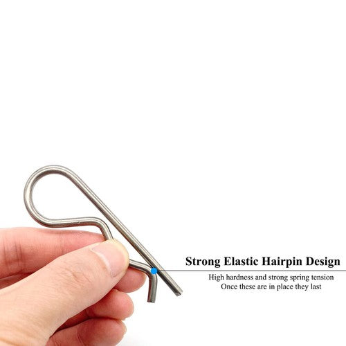 R Clip Stainless Steel 304 A2 Beta Pins 1.0mm 1.2mm 1.5mm 2mm 2.5mm 3mm 4mm 5m