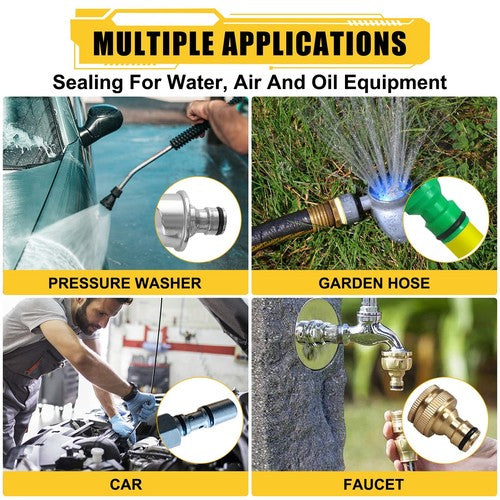 3.5mm Cross Section O-Rings NBR Nitrile Rubber 12mm - 170mm OD Oil Resistant Sea