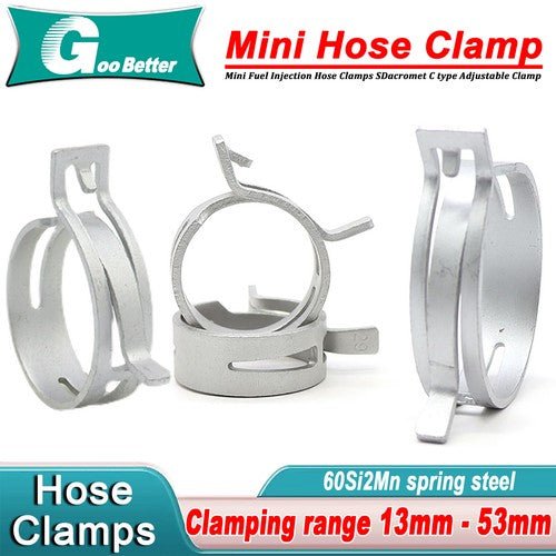 Self Clamping Spring Hose Clips Carbon Steel Clamps Sealing Radiator Heater OEM - HomeDIYer