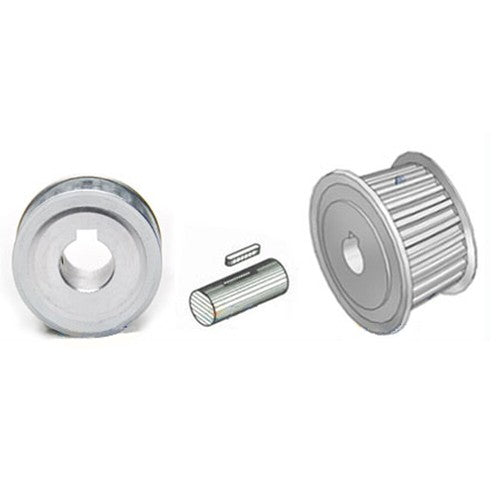 HTD-3M 17T-80T Timing Belt Pulley Pitch 3mm AF-type With Keyway Wheel Width 11mm