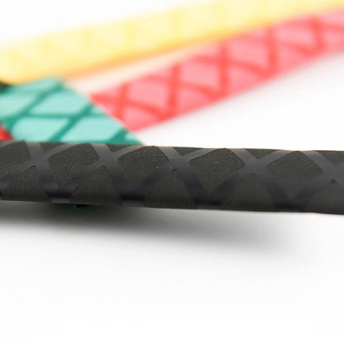 Non - Slip Textured Heat Shrink Tubing for Fishing Rods & Tool Handles — Multiple Diameters & Colors - HomeDIYer
