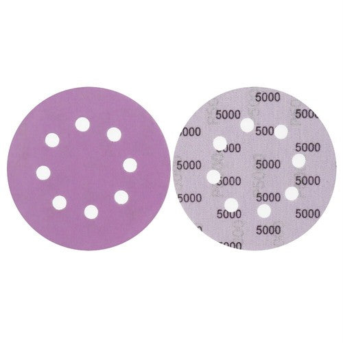125mm 5 Inch 8 Hole Sanding Discs Hook and Loop Orbital Sander Sandpaper