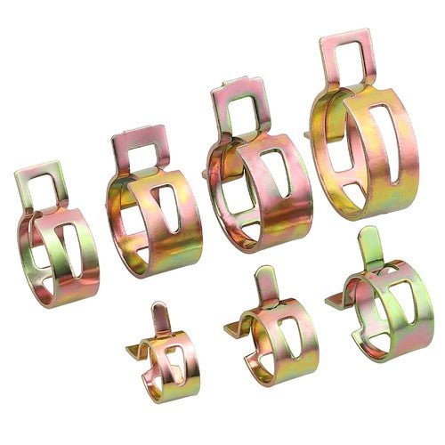 4mm - 46mmFuel Line Hose Spring Clips Water Pipe Air Tube Clamps - HomeDIYer
