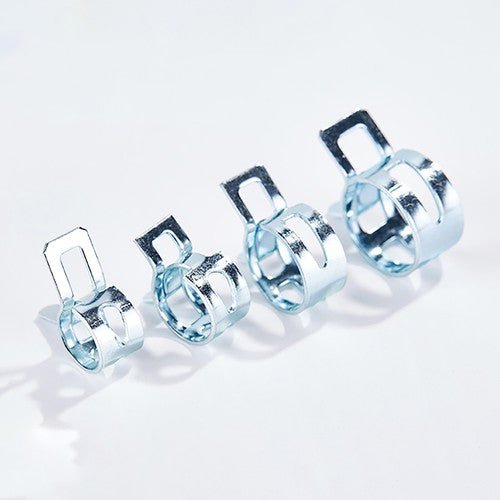 Spring Clips Fuel Hose Clamps Air Gas Water Pipe Self Clamping Surface zinc coat - HomeDIYer