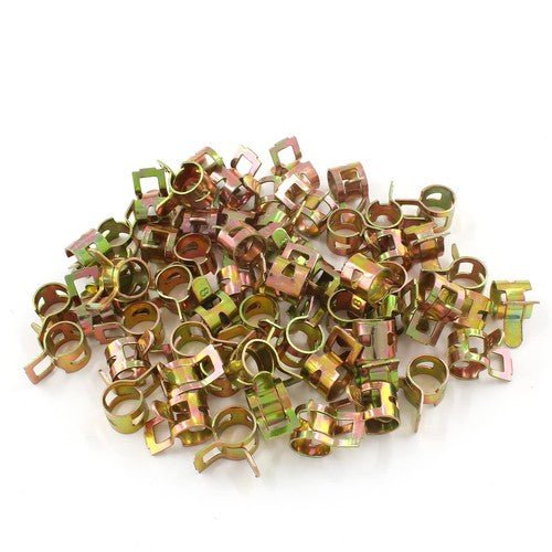 4mm - 46mmFuel Line Hose Spring Clips Water Pipe Air Tube Clamps - HomeDIYer