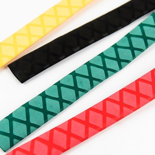 Non - Slip Textured Heat Shrink Tubing for Fishing Rods & Tool Handles — Multiple Diameters & Colors - HomeDIYer