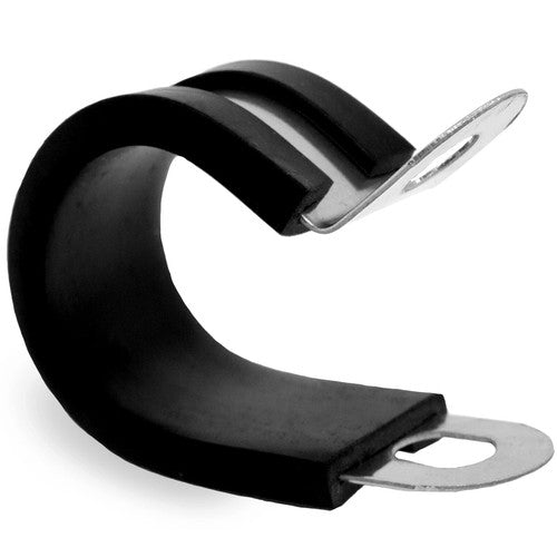 P CLIPS RUBBER LINED ZINC PLATED PK OF 1 **CHOOSE YOUR SIZE** GREAT PRICES - HomeDIYer