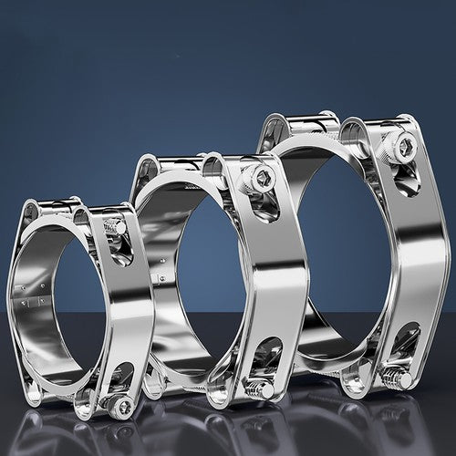 Exploded view showing all components of the Heavy Duty Jubilee Clamp