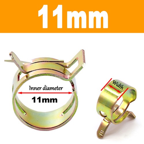 4mm - 46mmFuel Line Hose Spring Clips Water Pipe Air Tube Clamps