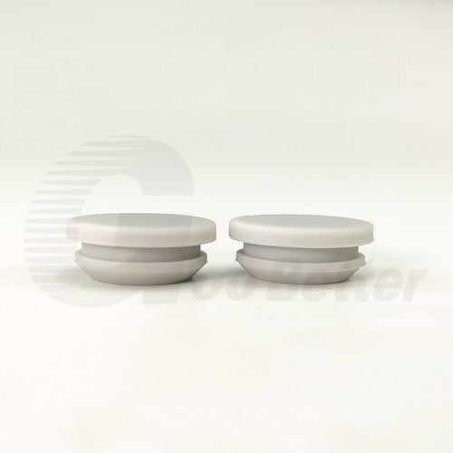 Snap-On Hole Plug Grey Silicone Rubber  (2.5-60.6mm)