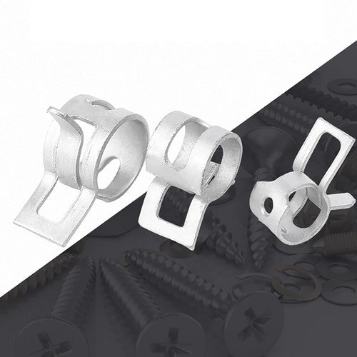 4mm - 46mm Mini Hose Fuel Line Hose Spring Clips Water Pipe Air Tube Clamps - HomeDIYer
