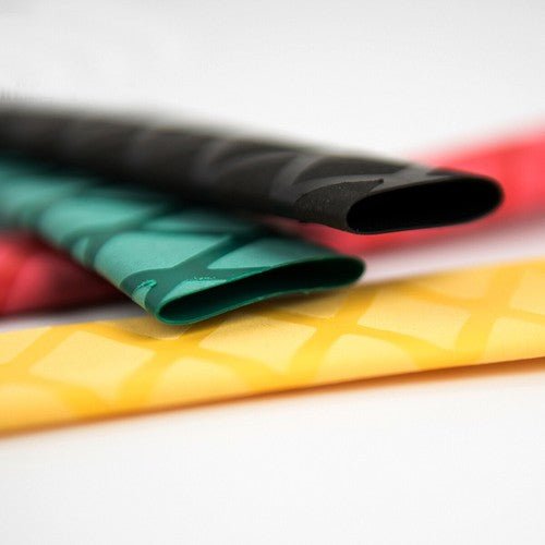 Non - Slip Textured Heat Shrink Tubing for Fishing Rods & Tool Handles — Multiple Diameters & Colors - HomeDIYer