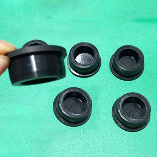 Round Silicone Rubber Seal Hole Plugs Blanking End Caps Seal Bung 3mm-14mm Black