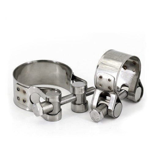 Jubilee Super Clamps Heavy Duty Exhaust Supra T Bolt Stainless Marine Steel Clip - HomeDIYer