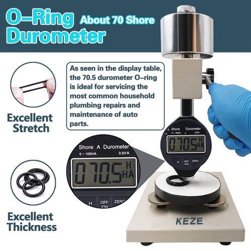 Nitrile Rubber NBR O Ring Seals 6mm Cross Section 532mm-982.5mm ID O-Rings Black