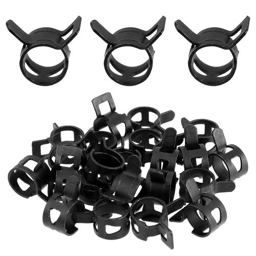 304 stainless steel single-line fuel hose spring clamp, silicone hose clamp, air and vacuum hose, inner diameter 3-75mm | HomeDIYer