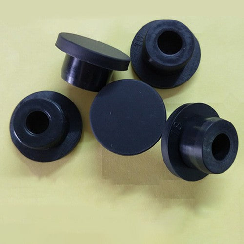Round Silicone Rubber Seal Hole Plugs Blanking End Caps Seal Bung 3mm-14mm Black