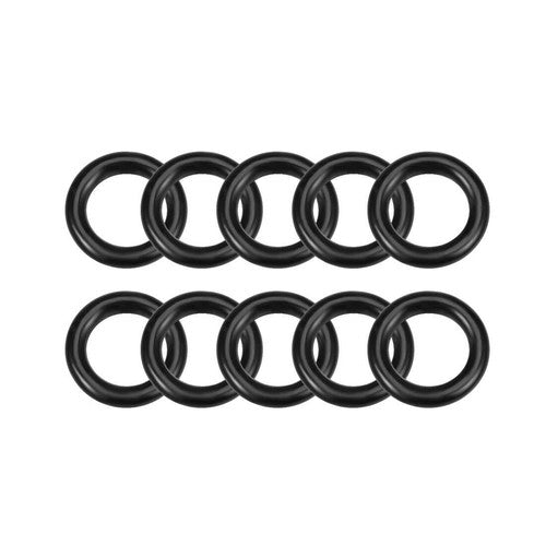 5mm Cross Section O-Rings NBR Nitrile Rubber 15mm - 195mm OD Oil Resistant Seals