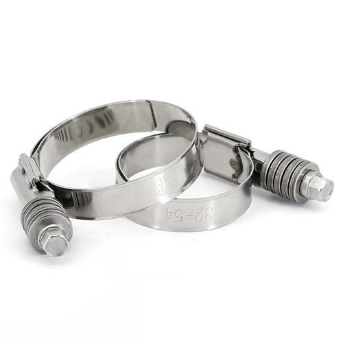 Worm Drive Hose Clips Stainless Steel Adjustable Range for Water Pipe, Plumbing - HomeDIYer