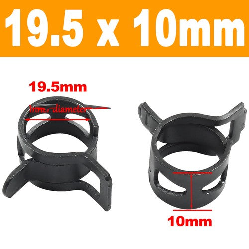 Self Clamping Spring Hose Clips Carbon Steel Clamps Sealing Radiator Heater OEM