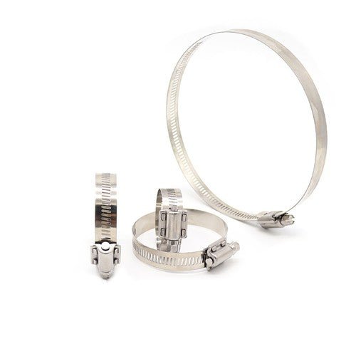 304 Hose Clamps Jubilee Clips Worm drive Mikalors Kale Stainless Steel Pipe Clip - HomeDIYer