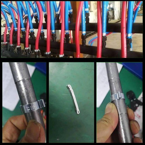 Double Ear Clamps O Clips Stainless Steel BZP Fuel Air Water Mikalors Hose Pipe - HomeDIYer