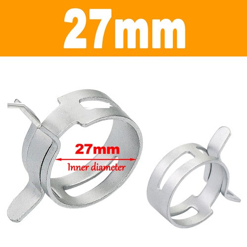 4mm-46mm Mini Hose Fuel Line Hose Spring Clips Water Pipe Air Tube Clamps