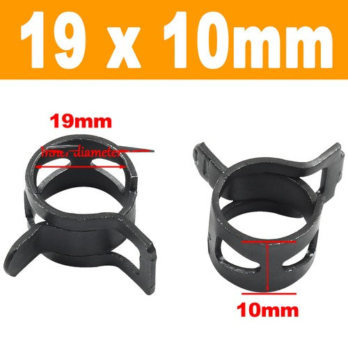 Self Clamping Spring Hose Clips Carbon Steel Clamps Sealing Radiator Heater OEM