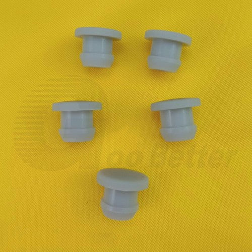 Snap-On Hole Plug Grey Silicone Rubber (2.5-60.6mm)