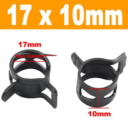 Self Clamping Spring Hose Clips Carbon Steel Clamps Sealing Radiator Heater OEM