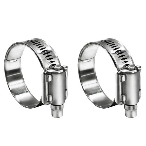 Worm Drive Hose Clips Stainless Steel Adjustable Range for Water Pipe, Plumbing - HomeDIYer