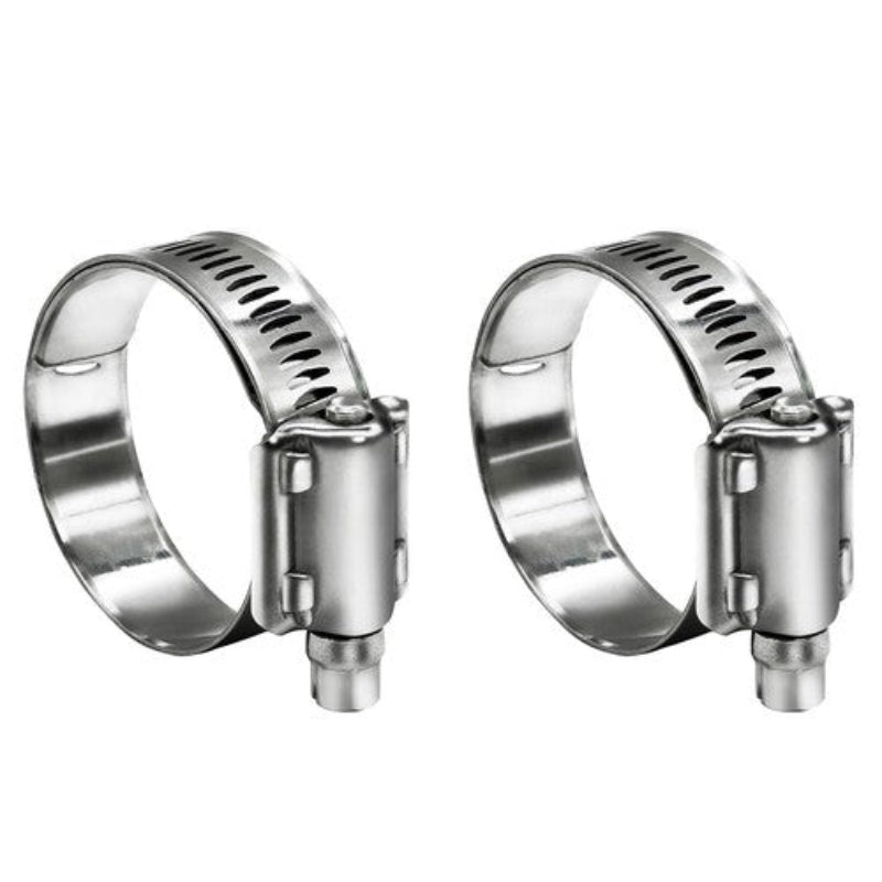 Worm Drive Hose Clips Stainless Steel Adjustable Range for Water Pipe, Plumbing - HomeDIYer
