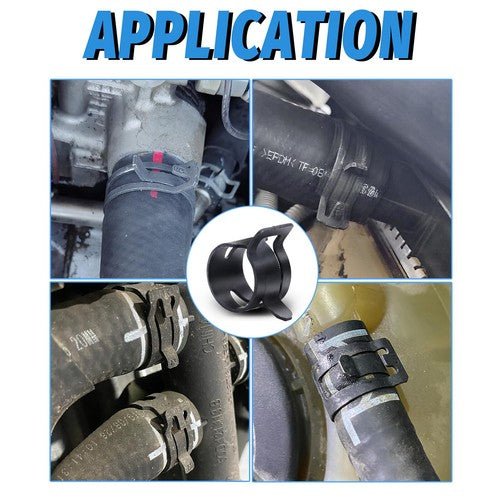 Self Clamping Spring Hose Clips Carbon Steel Clamps Sealing Radiator Heater OEM - HomeDIYer