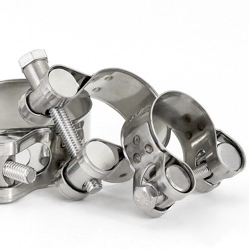 Jubilee Super Clamps Heavy Duty Exhaust Supra T Bolt Stainless Marine Steel Clip - HomeDIYer