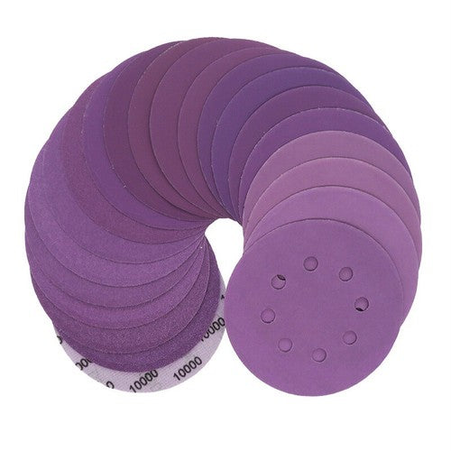 125mm 5 Inch 8 Hole Sanding Discs Hook and Loop Orbital Sander Sandpaper