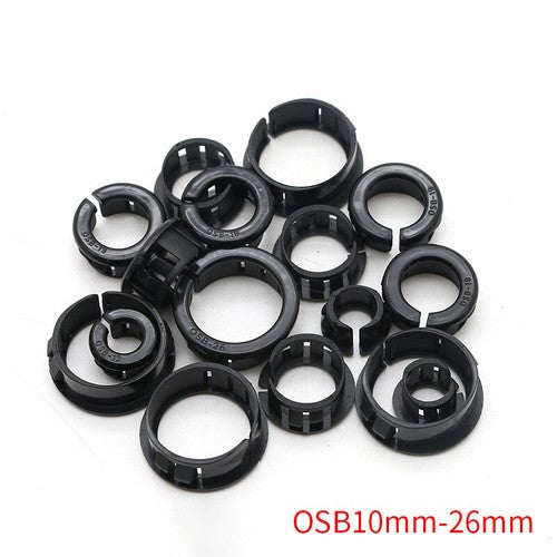 10mm-26mm Hole Cover Grommet Wire Table Cable Tidy Hole Plug Cap Computer Desk
