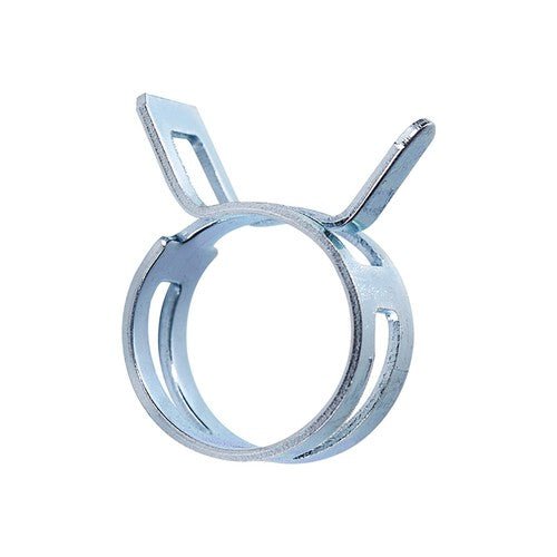 Spring Clips Fuel Hose Clamps Air Gas Water Pipe Self Clamping Surface zinc coat - HomeDIYer