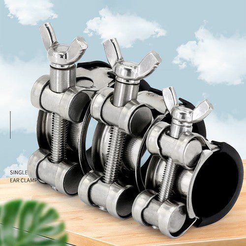 17mm - 252mm Hose Clamps - Clips Stainless Steel Heavy Duty T Bolt Exhaust Butterf - HomeDIYer