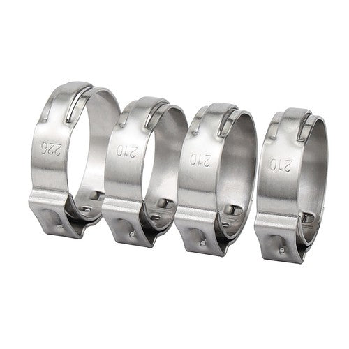 Clamp reused multiple times showing durability and consistent tension
