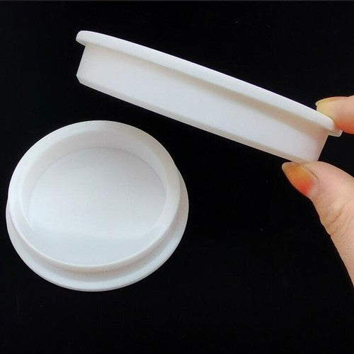 White Round Silicone Rubber Seal Hole Plugs Blanking End Caps Seal Bung Tube