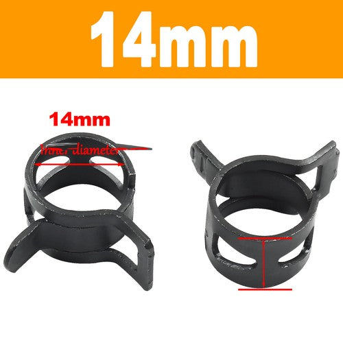 Self Clamping Spring Hose Clips Carbon Steel Clamps Sealing Radiator Heater OEM