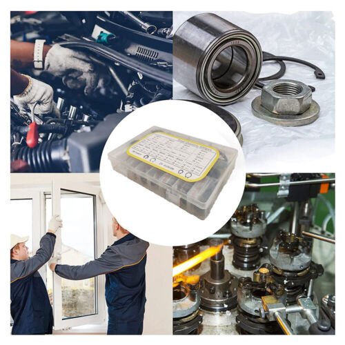 200× C - Clips Internal External Circlip Retaining Clip Ring Assortment Kit M6 - M32 - HomeDIYer