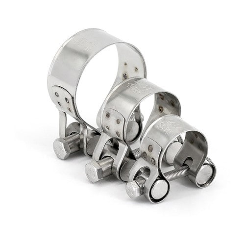 Jubilee Super Clamps Heavy Duty Exhaust Supra T Bolt Stainless Marine Steel Clip - HomeDIYer