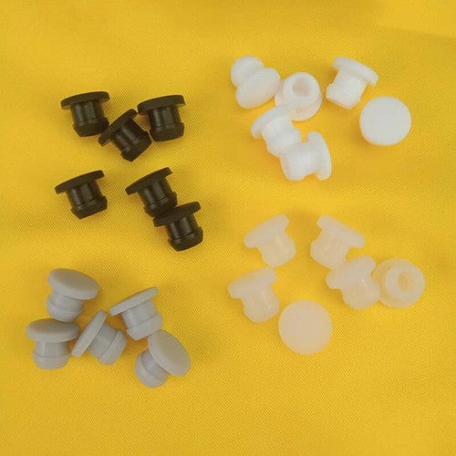 Grey Silicone Rubber Hole Seal Stopper (2.5mm~14mm) Usage Demo