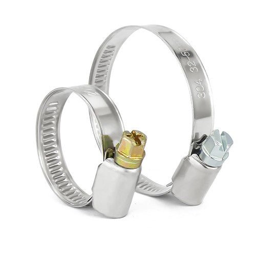 Hose Clamps Jubilee Clips Worm drive Mikalors Kale Stainless Steel Pipe Clip - HomeDIYer